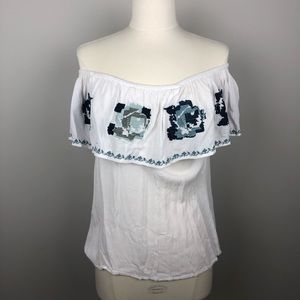 RUE 21 Off the Shoulder Top